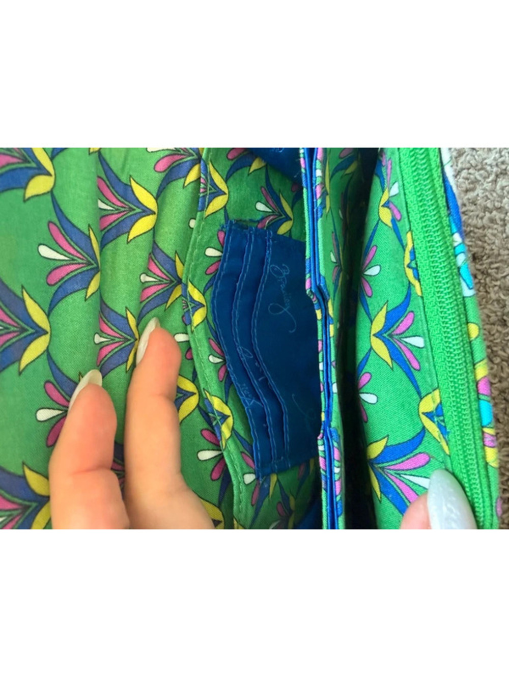 Vera Bradley Turnlock Wristlet Wallet - Picture 3 of 4